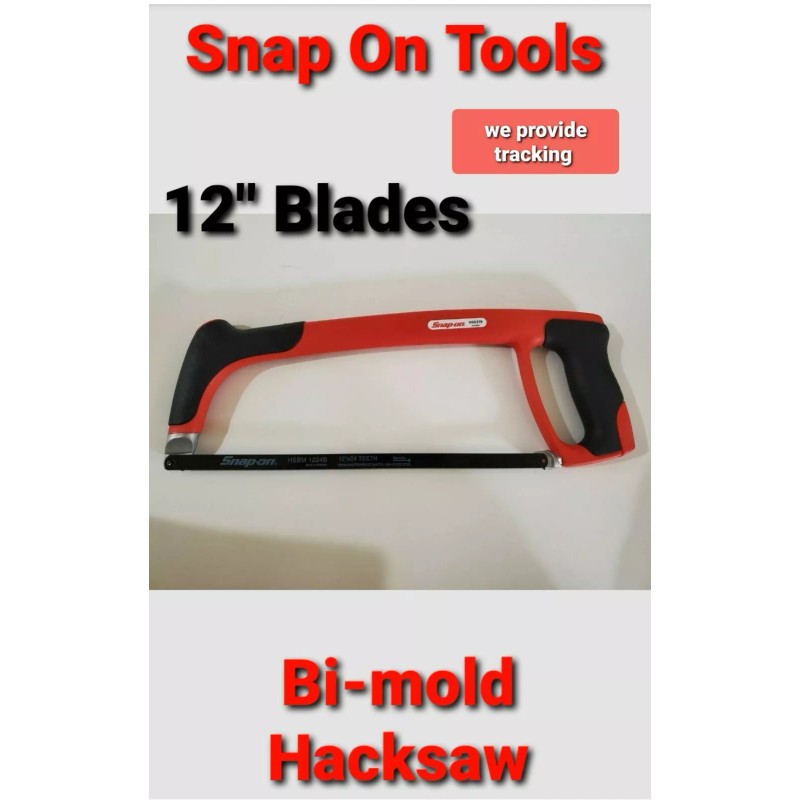 Snap-on Snap On Tools Bi-Mold Hacksaw Red+ includes 1 blade
