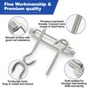 TooTaci 10PCS M6 Turnbuckle 304 Stainless Steel Turnbuckle Hook and