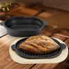 Cast Iron Bread Pan with Lid 2 in 1 Pre