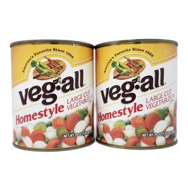 2 Pack of Homestyle Veg All 29oz Cans Large Cut Vegetables