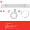 UltraPro 24 inch Plug-in Linkable Under Cabinet Lights, High/Low/Off, Warm