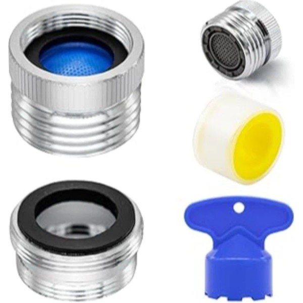 NoBrand Faucet to Hose Adapter - 3/4" GHT Thread, with