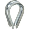 National Hardware N176-842 3232BC Rope Thimble in Zinc plated,1/2"