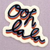 ZEGIN Ooh La Embroidered Badge Patch Iron or Sew on