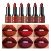 Set De 6 Lápices Labiales, Textura Mate Y Sedosa, De
