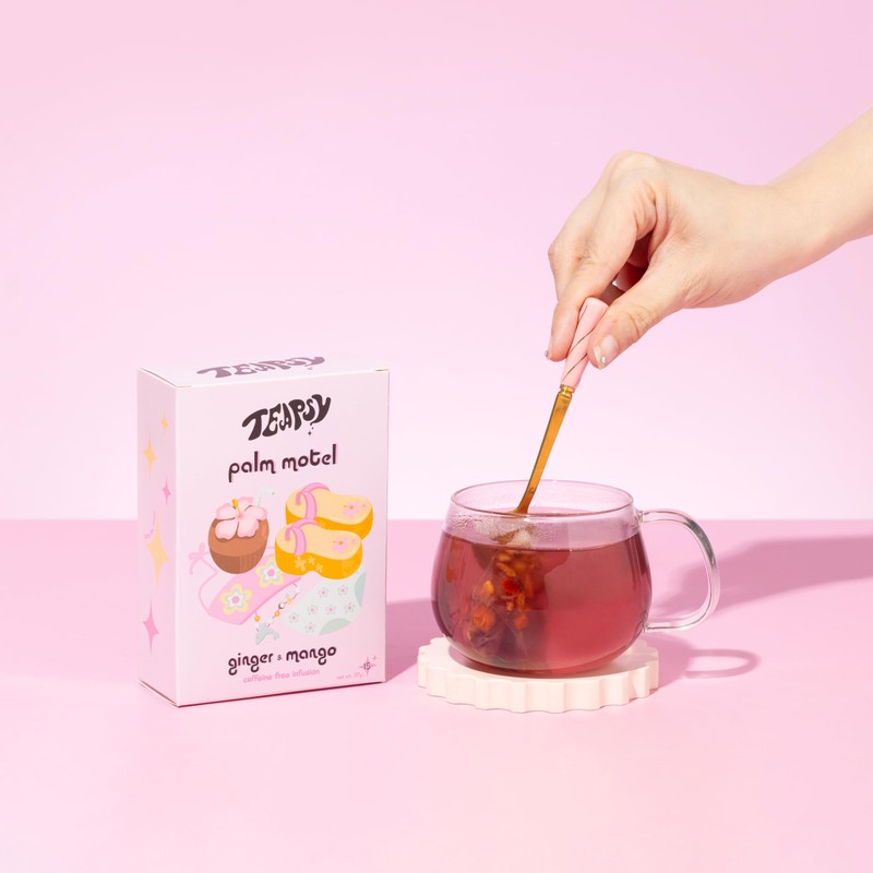 Teapsy "Palm Motel" Tea | Ginger & Mango Tea |