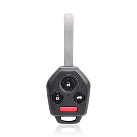 Unifizz Car Keyless Entry Remote Control Key Fob Proximity Smart Fob 4 Buttons for Subaru Outback 2010-2014 Legacy 2010-2014 433MHz CWTWBU766 Black 4D60 Chip