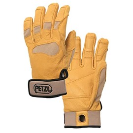 Petzl Cordex Plus Gloves for Adults, Unisex, K53 MT, light brown, M