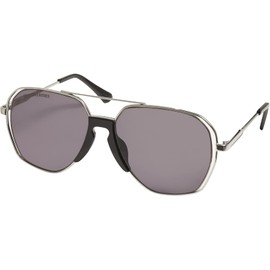 Urban Classics Unisex Karphatos Sunglasses with Chain Sunglasses, silver