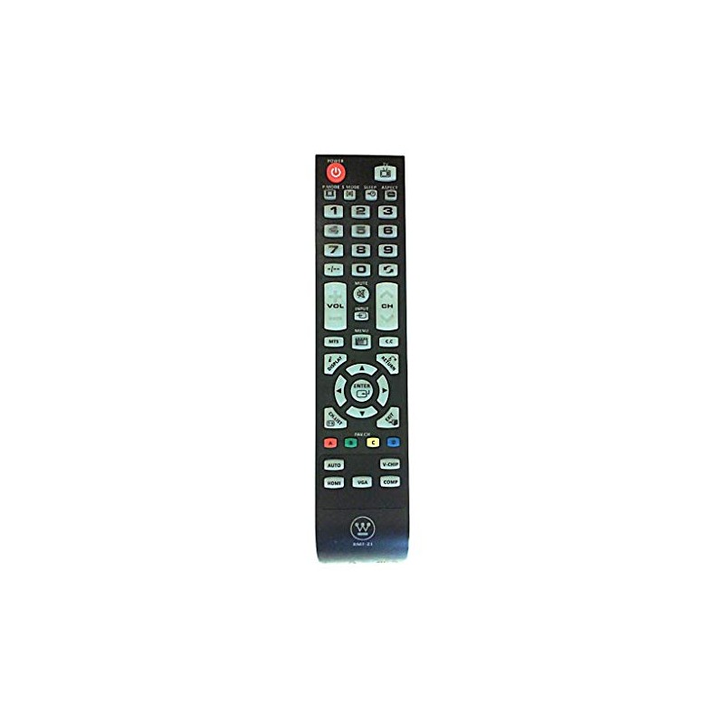 Westinghouse RMT-21 RMT21 Remote for CW40T2RW CW40T6DW CW40T8GW TV