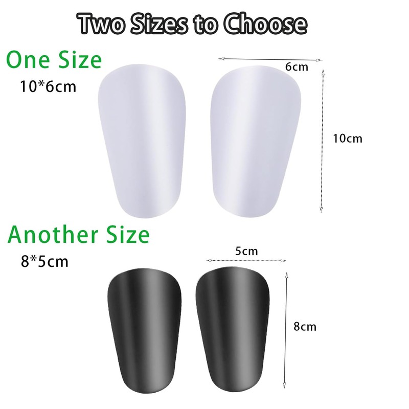 Mini Shin Pads for Sports and Training (8 x 5)