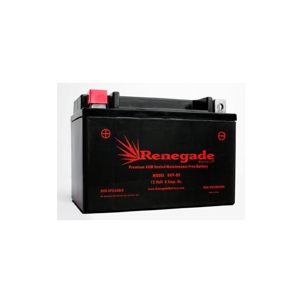 ATV Battery; RG9-BS; Arctic Cat (2004, 2005, 2006, 2007, 2008)