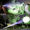 LED Rechargable Flashlight Super Bright Torch 3000lm Zoomable Outdoor Waterproof