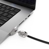 Compulocks Ledge Lock Adapter and keyed Cable Lock for M1,