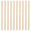 MAIXINNEW 10 Pcs Wood Trim Beaded Decorative