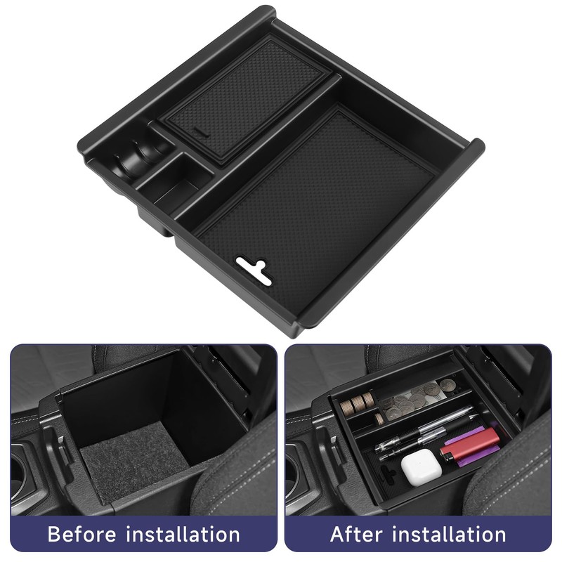 BILOPER Center Console Organizer for Toyota Tacoma 2016 2017 2018