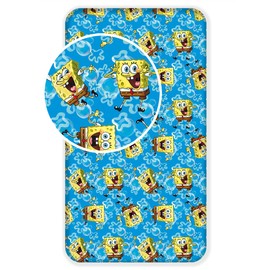 Jerry Fabrics Spongebob Sponge Bob Squarepants Bed Sheet 90 x 200 + 25 cm