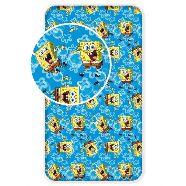 Jerry Fabrics Spongebob Sponge Bob Squarepants Bed Sheet 90 x