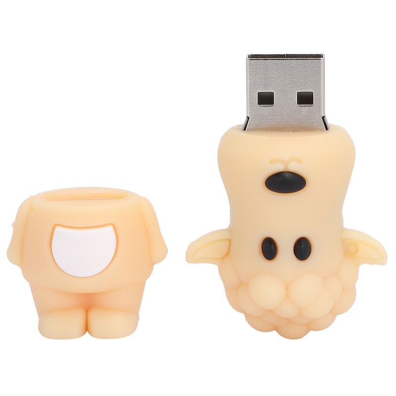 Thumb Drive Portable Cute Cartoon Sheep Doll 2.0 USB Flash
