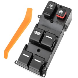 Sianxaido 35750-SJC-A04ZC Master Power Window Switch Driver Side Compatible with Ridgeline 2006-2014 3.5L V6