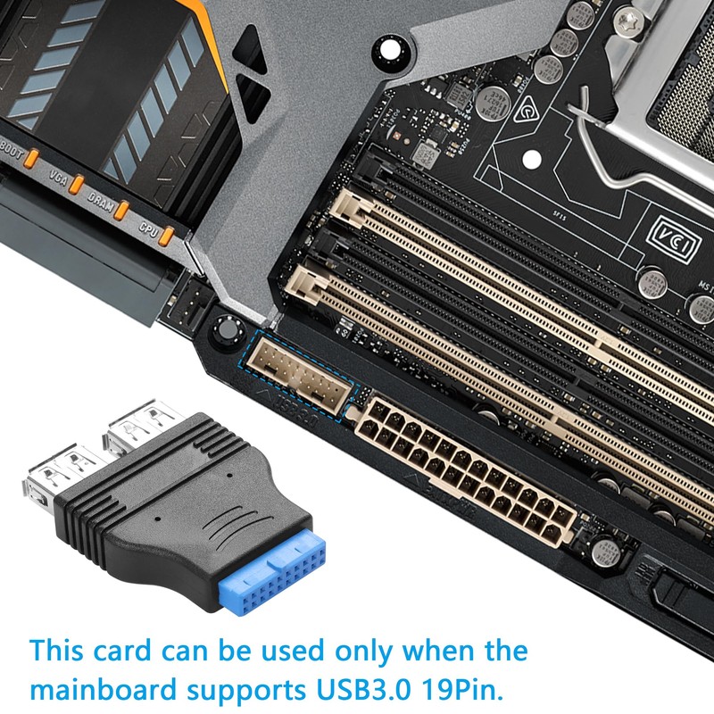CERRXIAN 3 x USB 3.0 to 20 Pin USB 3.0