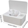 Wipes Dispenser,Non-Slip Wipes Case,Flushable Wipe Container with Sealing Design Lid,Wipes