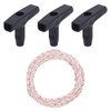 Newflager 3 Pieces Starter Handle with Recoil Starter Rope 10-Meter