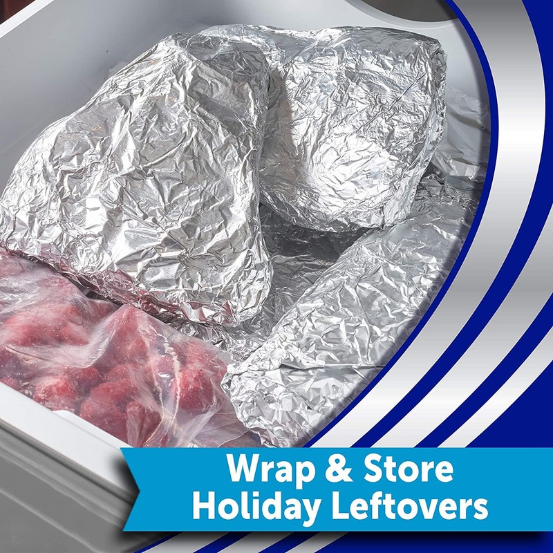 Reynolds Wrap Non-Stick Aluminum Foil Easy Prep, Cook & Clean