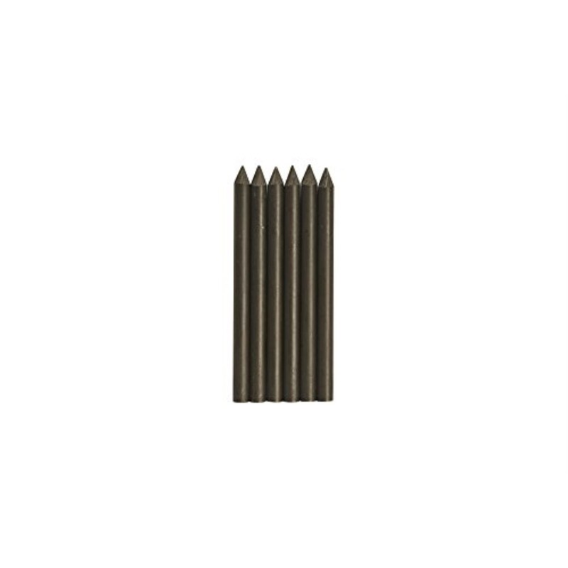 KOH-I-NOOR Graphitminen für Druckbleistift 4B, 5,6 mm Durchmesser, 80 mm,