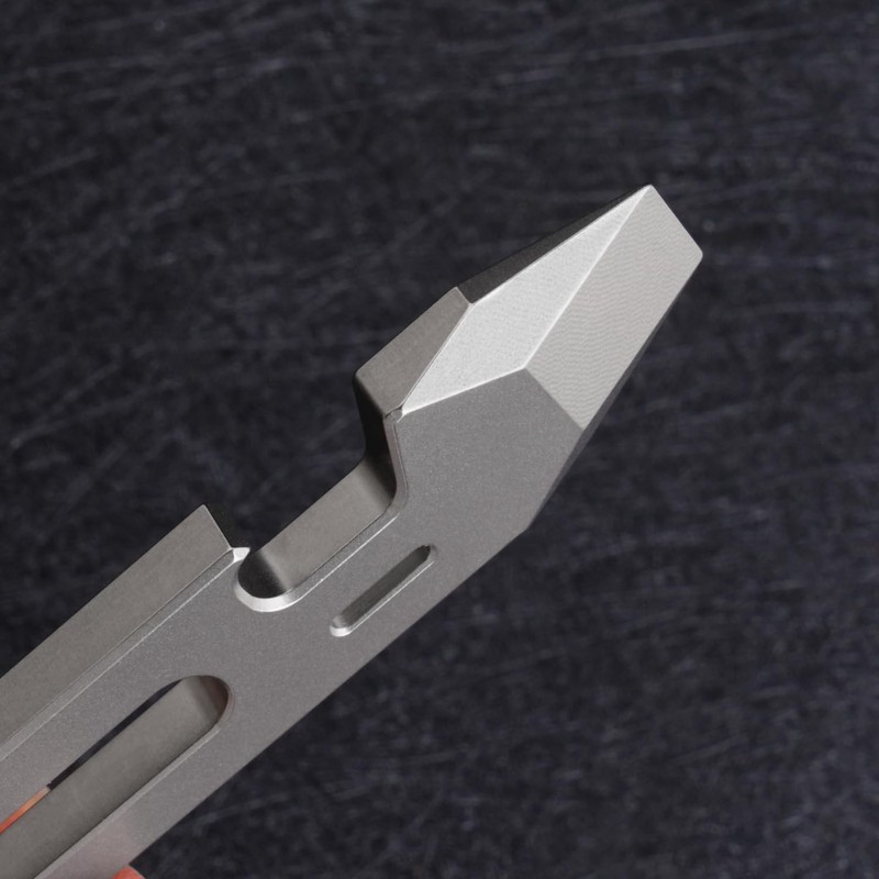 ainhue A315 Mini Pry Bar Bottle Opener, TC4 Titanium Multi-Tool
