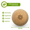2 x Harmony Ball Cork Massage Ball - Skin-Friendly and