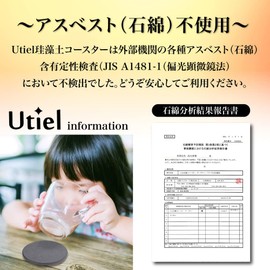 Safe Asbestos Inspected Diatomaceous Earth Coasters Set of 4 Water Absorption Quick Drying Stylish Kitchen Soap Rest (Round, Dark Gray)