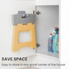 Vigar Compact Step Stool Foldable, 12-1/2-inch Step Stools for Adults