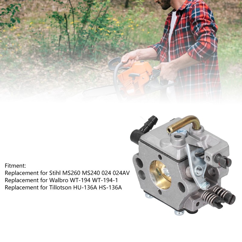 Carburetor Air Filter Spark Plug Relief Valve Set Replacement Fit