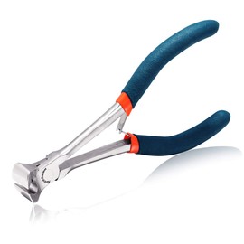SPEEDWOX End Nipper, Gouring Nipper, Digger, Wire Cutter, End Cutter, Long Reach, Perfect for Narrow Areas of Reach, Vertical Blade, Chain, Fastener, Cut, Repair, Cutting Tool, Micro, Small, Fine Work, Cutable, Spring Included, Lightweight, Long Size, Pr
