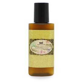 Macadamiya Refined Coconut Oil 0.7 fl oz (20 ml) (Almost Odorless / Congealing at Below 6 °C) Natural 100% Additive-free