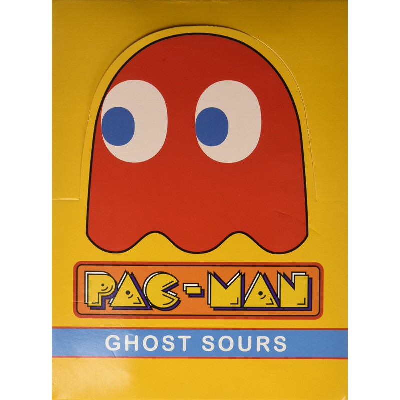 Pac Man Ghost Sour Candy Tins 18 Packs