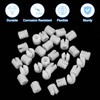 sourcing map 200Pcs 0.34"x0.38" Hinge Dowels, Plastic Dowel Insert with