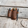 JJNUSA Multitool Leather Folding Pocket Leather Knife Sheath for 4"