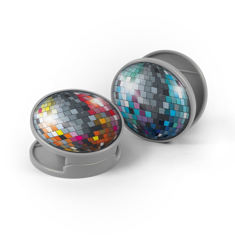 Genuine Fred BOOGIE BITES, Disco Ball Bag Clips, Set of