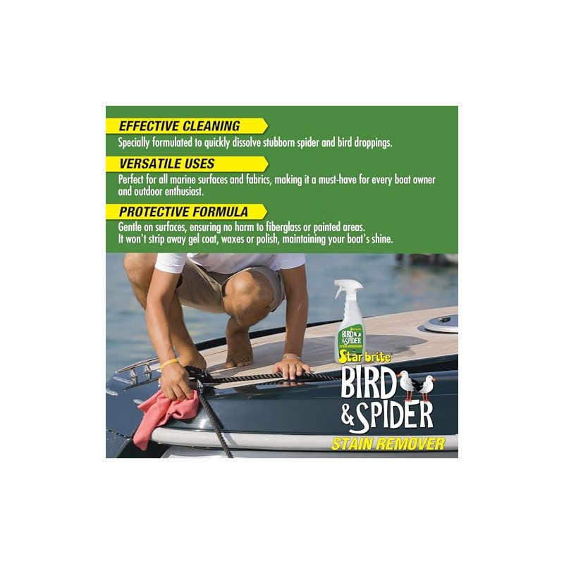 STAR BRITE Spider & Bird Stain Remover - 22 OZ