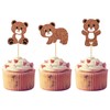 Gyufise 24Pcs Bear Baby Shower Birthday Party Decorations We Can