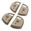 FZJDSD 4Pcs Beige Left and Right Inside Door Handle Frame