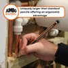 TRADEMASTER Carpenters Pencils Pack of 10 | Builders Pencil with