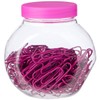 eBuyGB 27 mm 200 Coloured Plastic Coated Metal Paper Clip