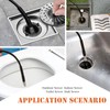 Sewer Jetter Kit for Pressure Washer, 100FT Drain Cleaner Hose