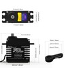 GOUPRC 70kg Brushless Servo for 1/8 1/10 1/12 RC Truck