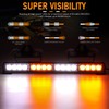 Dinfu Emergency Dash Strobe Lights with Controller for Trucks -