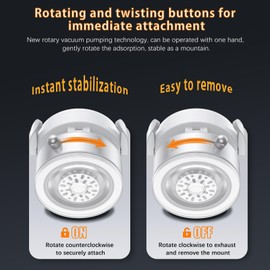 スマホホルダー 車 YINLAI スマホスタンド ホワイト