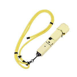 Flymile Pocket 3 Silicone Cover & Neck Lanyard, Protective Sleeve Case Lens Protector Scratch-Resistant Adjustable Easy Carry Crossbody Strap for DJI OSMO Pocket 3 Creator Combo Accessories(Yellow)